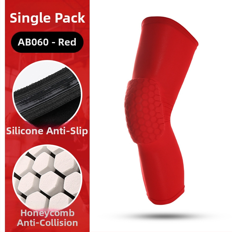 Elpojoši ceļgalu sargi no poliestera, pretslīdes aizsardzība patellai, piemēroti basketbolam un riteņbraukšanai