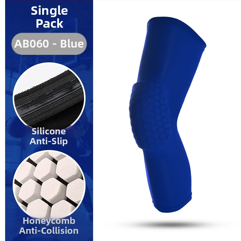 Elpojoši ceļgalu sargi no poliestera, pretslīdes aizsardzība patellai, piemēroti basketbolam un riteņbraukšanai