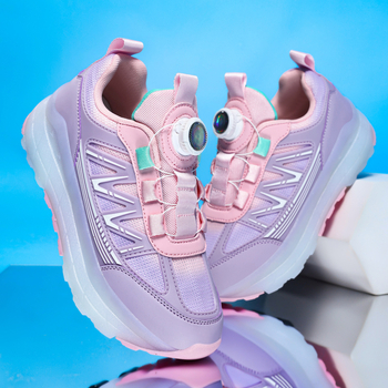 Bērnu Heelys kurpes ar dubultrindu PU ritenīšiem, LC181, universālas