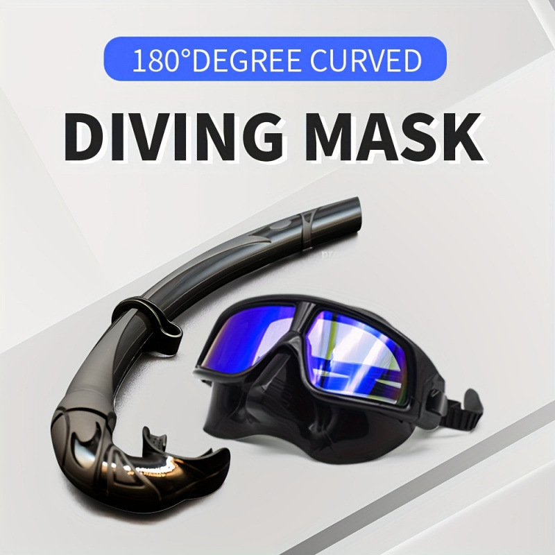 Snorkel brilles ar anti-noplūdi funkciju, Model jd601101851378354, Vinylon materiāls, Pieaugušajiem vīriešiem