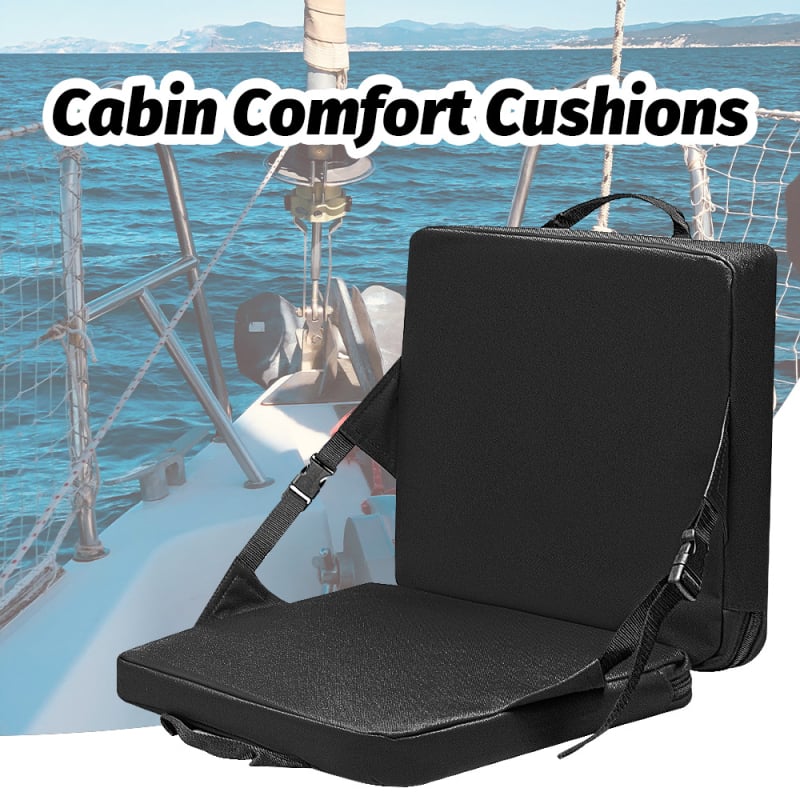 Išorinis sulankstomas storesnės sėdynės pagalvė, Oxford audinys, 540 g, skirta kajakams ir sporto aikštėms