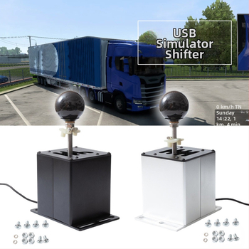 USB ručni mjenjač za simulator igara s H-Shift i sekvencijskim mijenjanjem, kompatibilan s G29, G27, G923, T300RS/GT