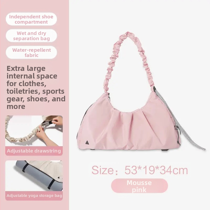 Torba za jogu s suho/mokra odjeljkom, velika kapaciteta, ABS materijal