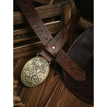 Αγκράφα Δερμάτινου Ζώνης — Υλικό: Red Bean; Κωδικός: sh15282020; Χειμώνας 2025