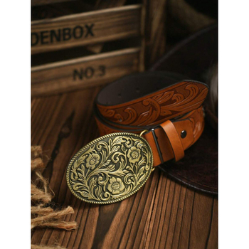 Αγκράφα Δερμάτινου Ζώνης — Υλικό: Red Bean; Κωδικός: sh15282020; Χειμώνας 2025