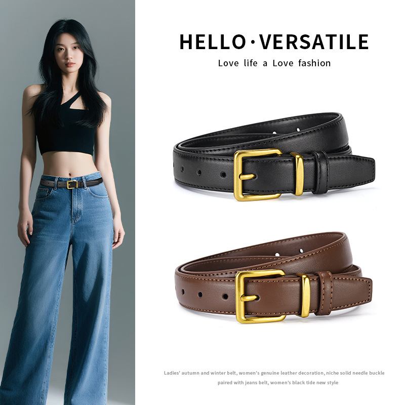 Moteriška PU odinė juosta su lydinio sagtimi, sagties užsegimas, retro-literatūros stilius, paviršius patentinė oda ir elektroplakavimas, prekės numeris 8058N317, kilmės vieta: Wenzhou