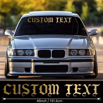 Ανακλαστικό αυτοκόλλητο αυτοκινήτου με θέμα γράμματα σε βινύλιο με γκλίτερ, προσαρμόσιμο; Υλικό βάσης: Πολυπροπυλένιο (BOPP); Προέλευση: Anhui, Κίνα; Πάχος: Xc992715