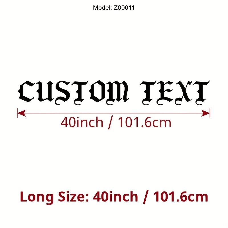 Ανακλαστικό αυτοκόλλητο αυτοκινήτου με θέμα γράμματα σε βινύλιο με γκλίτερ, προσαρμόσιμο; Υλικό βάσης: Πολυπροπυλένιο (BOPP); Προέλευση: Anhui, Κίνα; Πάχος: Xc992715