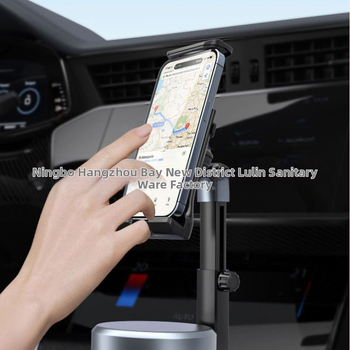 Държач за таблет за задната седалка на автомобил, монтаж към облегалката за глава чрез катарама, разтегателен и сгъваем, универсален държач за телефон и таблет