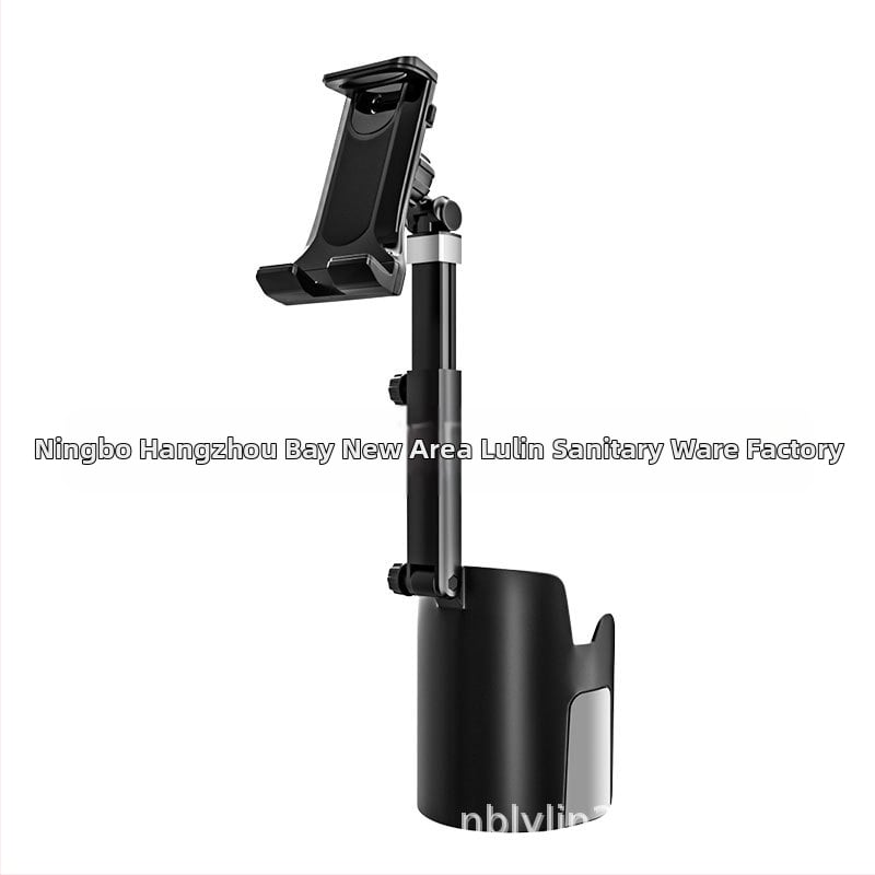 Tabletes turētājs aizmugures sēdekļa automašīnā, pie galvas balsta stiprinājums, paplašināms un saliekams, universāls telefona un planšetdatora turētājs