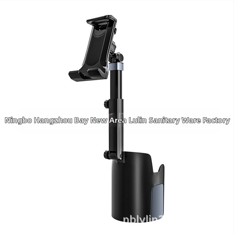 Tabletes turētājs aizmugures sēdekļa automašīnā, pie galvas balsta stiprinājums, paplašināms un saliekams, universāls telefona un planšetdatora turētājs