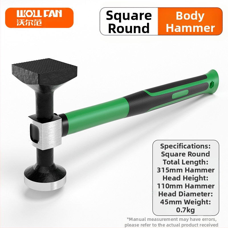 Wolffan Σετ εργαλείων επισκευής βαθουλωμάτων αυτοκινήτου από χάλυβα υψηλής περιεκτικότητας σε άνθρακα – Διαμόρφωση λαμαρίνας, αυτοκινητισκές επισκευές, Καθαρό βάρος 1000 g, Ατσάλι υψηλής περιεκτικότητας σε άνθρακα, Αιχμηρή τετράγωνη κεφαλή