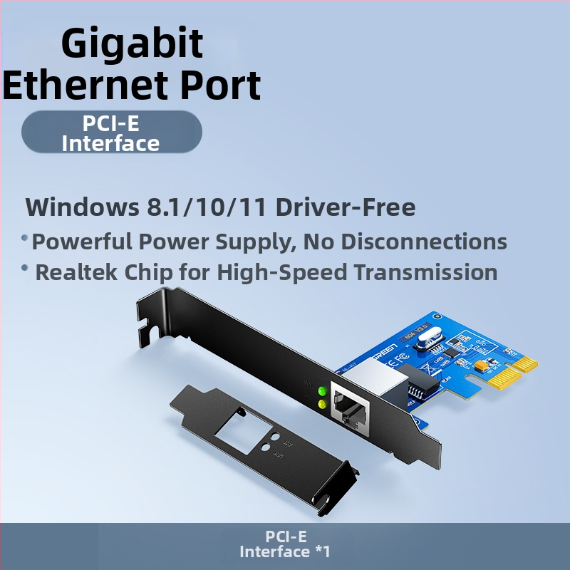 PCIe Gigabites Hálózati Kártya Asztali PC-hez – 1000 Mbps Ethernet Bővítés