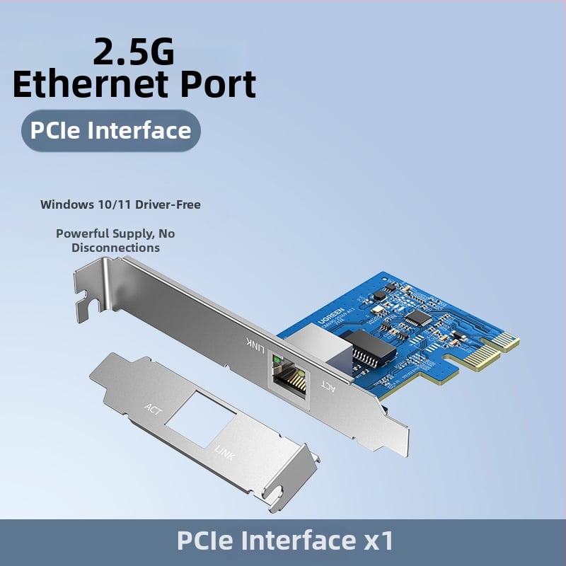PCIe Gigabites Hálózati Kártya Asztali PC-hez – 1000 Mbps Ethernet Bővítés