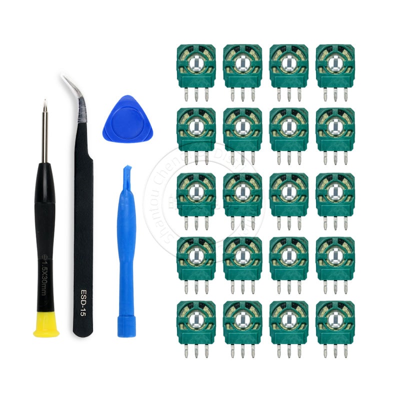 PS5 kontroles džojstika remonta komplekts ar regulējamu potenciometru