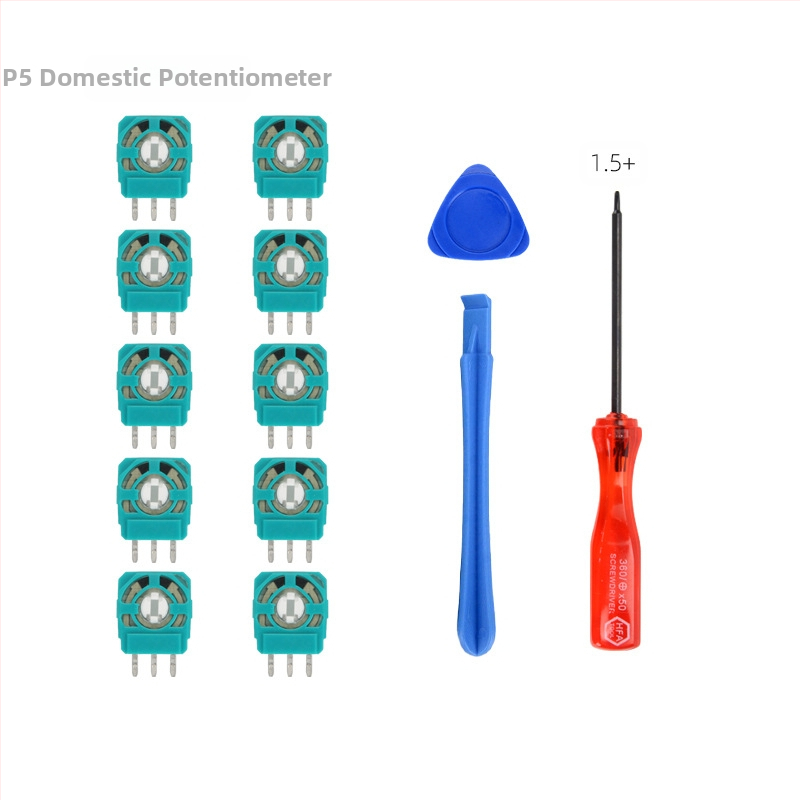 PS5 kontroles džojstika remonta komplekts ar regulējamu potenciometru