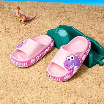 Παιδικά σανδάλια EVA με σχέδιο δεινοσαύρου, πάνω μέρος EVA, σόλα EVA, για ηλικίες 4–12 ετών, αναπνεόμενα, αντιολισθητικά, ανθεκτικά, άνοιξη–καλοκαίρι–φθινόπωρο