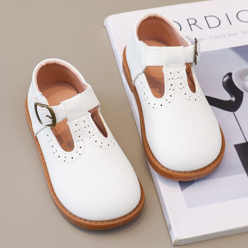 Bērnu kurpes ar Velcro aizdari, mīksta zole, augšējā daļa no mākslīgā ādas, TPR zole, ikdienas stils