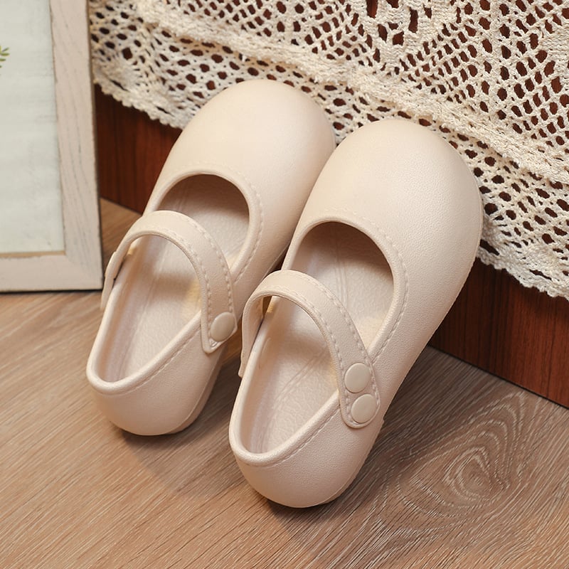 Sandale prințesă din EVA pentru fete, cu închidere cu cataramă, EVA pe partea superioară și talpă, pentru copii 1-12 ani