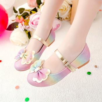 Blizgančios Mary Jane basutės su 3D kaspinu – lengvos, unisex, etninis stilius, viršutinė medžiaga iš fleec, padas iš TPR, vaikams 7–12 metų