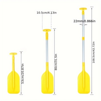 Kayak Paddle with Adjustable T-Handle (Brand: Other; SKU jd601099547369665; Safety: Class C; Launch: 2022 Summer; Age: 8+)