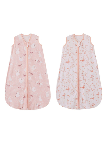 Υπνοσακος καλοκαιρινός με στιλ γιλέκο για βρέφη και νήπια – εξωτερικό και επένδυση από 100% βαμβάκι, ενιαίο σχέδιο, απομάκρυνση υγρασίας, φερμουάρ ρητίνης, μοτίβο, Κατηγορία Α