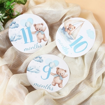 Карта за памет на раждането на бебето — Xiangdao Crafts; Материал: хартия; Стил: Универсален; Номер на продукта: Infant Birth Commemorative Card; Категория: Реквизити за украса на място