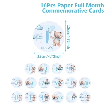Карта за памет на раждането на бебето — Xiangdao Crafts; Материал: хартия; Стил: Универсален; Номер на продукта: Infant Birth Commemorative Card; Категория: Реквизити за украса на място