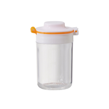 Baizun BX1150 Φορητό Κουτί Γάλακτος Μωρού με Διπλό Καπάκι, Διανομέας Γάλακτος σε Σκόνη, Λειτουργία με Ένα Χέρι, Για Εκδρομές, Κατάλληλο από Νεογέννητα έως 3 Ετών