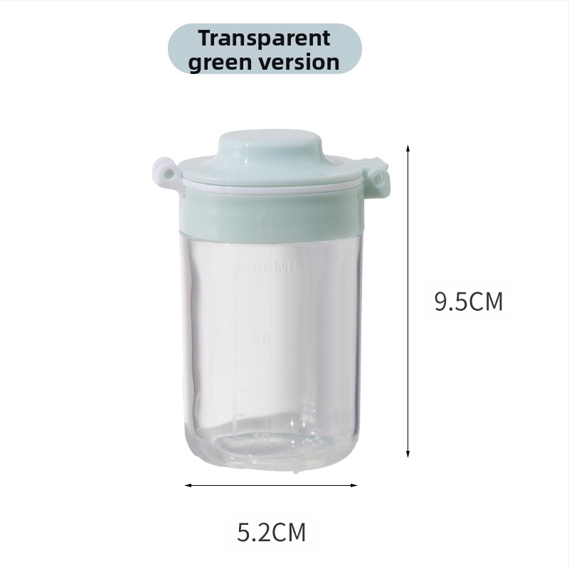 Baizun BX1150 Hordozható Bébi Tejpor Dobozt dupla fedéllel, egykezes működtetés, utazáshoz, újszülöttektől 3 éves korig