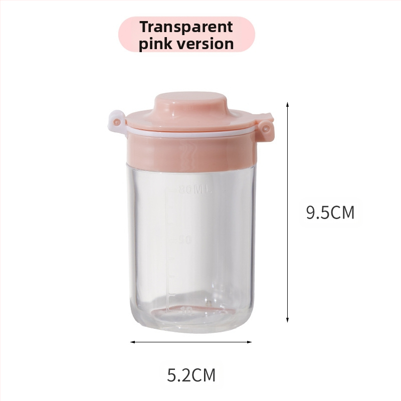 Baizun BX1150 Hordozható Bébi Tejpor Dobozt dupla fedéllel, egykezes működtetés, utazáshoz, újszülöttektől 3 éves korig