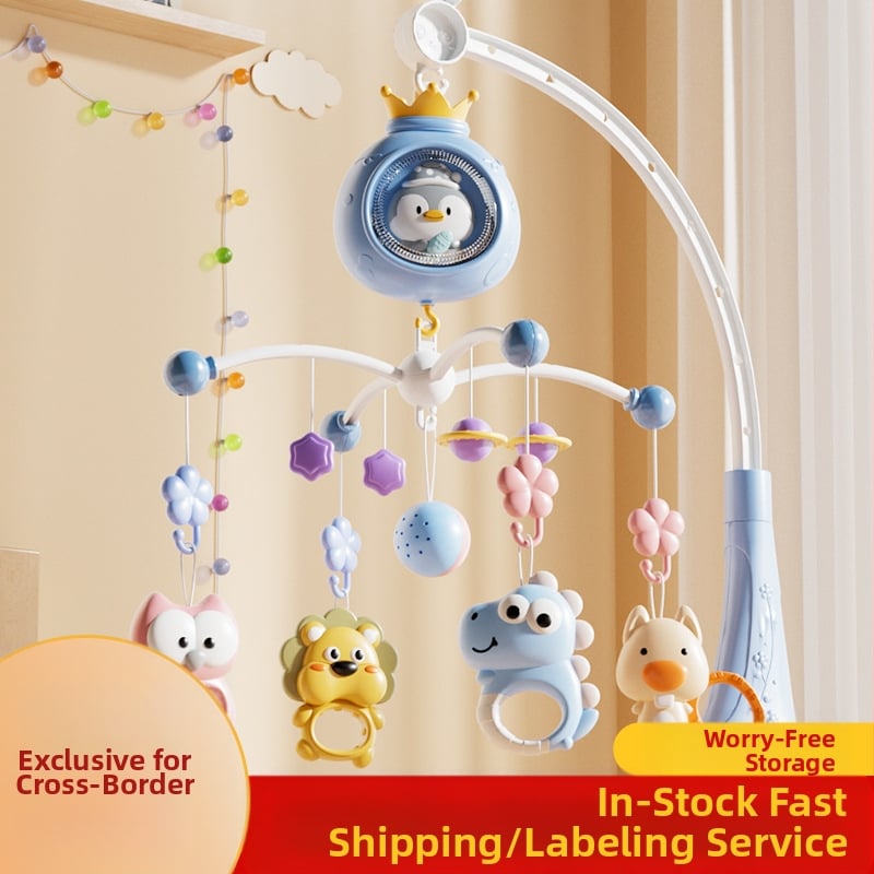 Dječja glazbena igračka s projekcijom i rotacijom, daljinsko upravljanje, CE certifikat, plastična konstrukcija, za djecu 0-3 godine