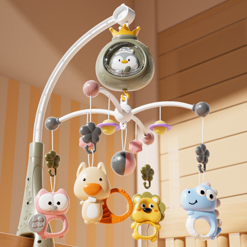 Dječja glazbena igračka s projekcijom i rotacijom, daljinsko upravljanje, CE certifikat, plastična konstrukcija, za djecu 0-3 godine