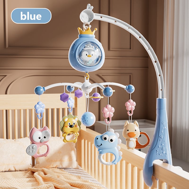 Dječja glazbena igračka s projekcijom i rotacijom, daljinsko upravljanje, CE certifikat, plastična konstrukcija, za djecu 0-3 godine