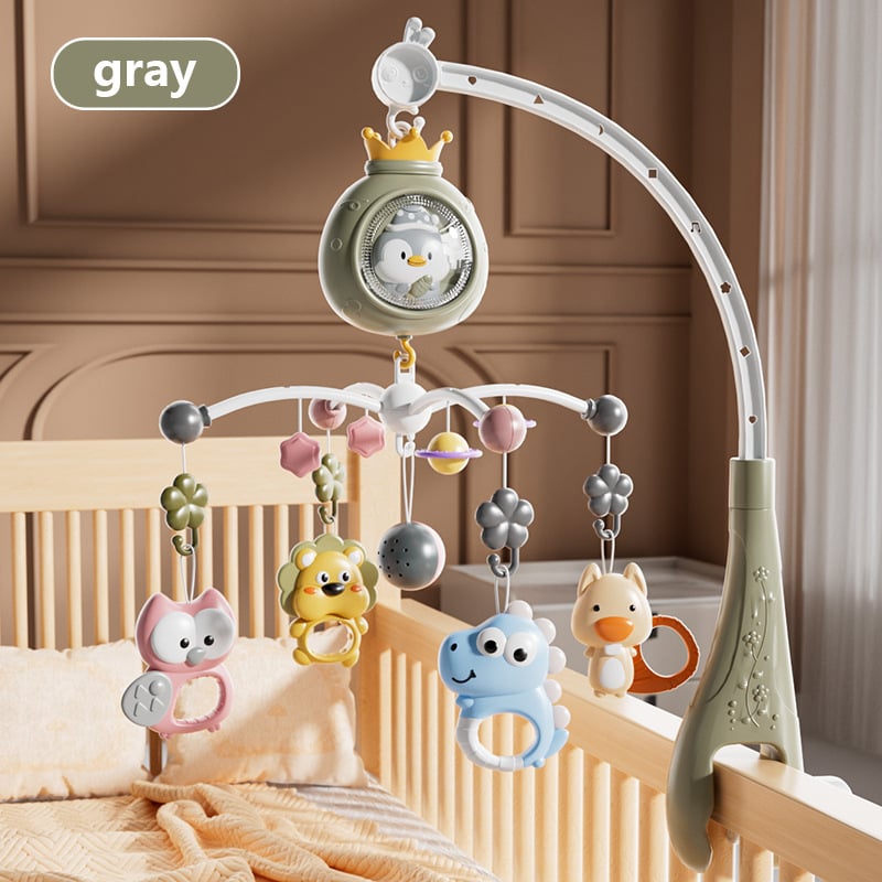 Dječja glazbena igračka s projekcijom i rotacijom, daljinsko upravljanje, CE certifikat, plastična konstrukcija, za djecu 0-3 godine