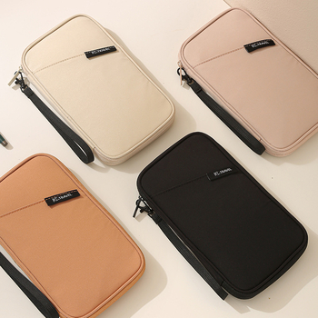 T400 Dokumentų krepšys – kubo formos Oxford audinys, paso ir asmens tapatybės kortelių organizatorius, atsparus vandeniui, daugiafunkcinė saugykla