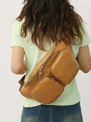 Γυναικεία τσάντα χιαστί με ιαπωνικό στυλ, casual design, PU υλικό, Άνοιξη 2025, Κλείσιμο με φερμουάρ, Εσωτερικό με θήκη φερμουάρ και θήκη ID, Τρισδιάστατος εξωτερικός σχεδιασμός, Μάρκα Zhongzhuo