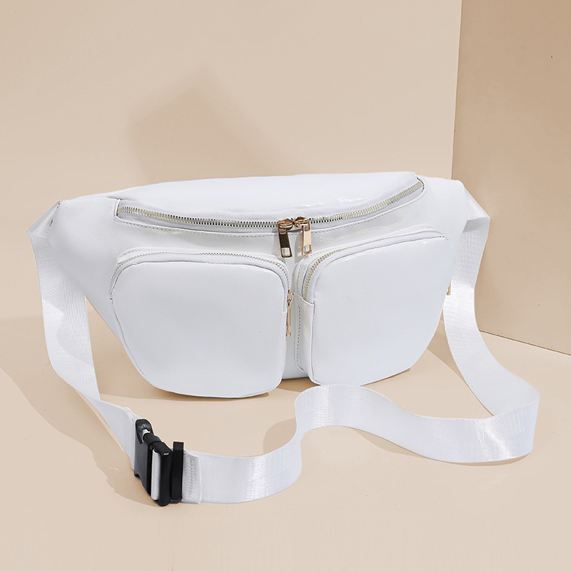 Geantă crossbody pentru femei, stil japonez casual, PU material, Primăvara 2025, Închidere cu fermoar, Interior cu buzunar cu fermoar și buzunar pentru ID, Exterior tridimensional, Brand Zhongzhuo