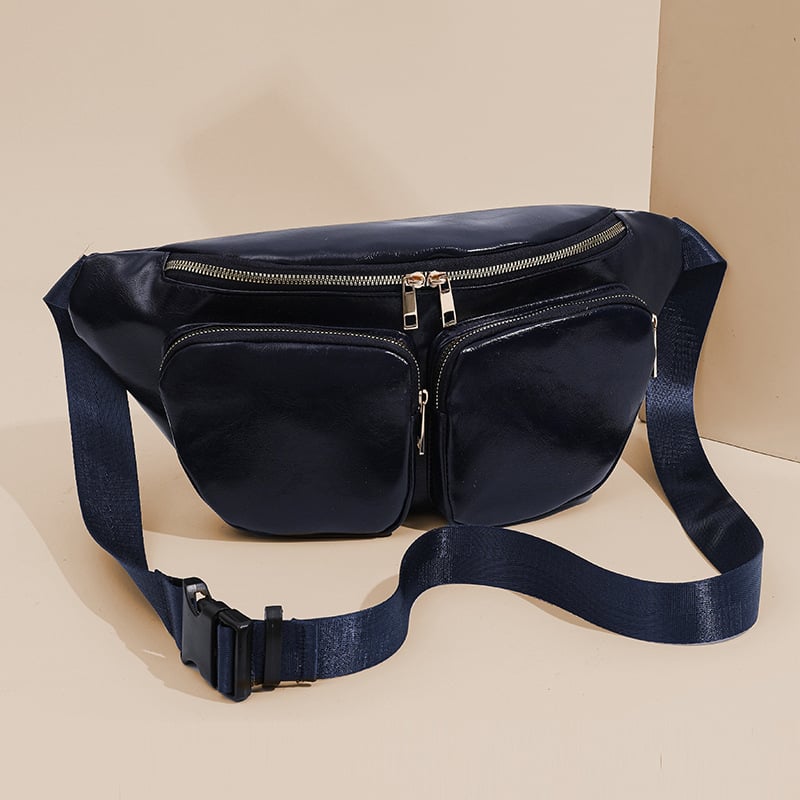 Geantă crossbody pentru femei, stil japonez casual, PU material, Primăvara 2025, Închidere cu fermoar, Interior cu buzunar cu fermoar și buzunar pentru ID, Exterior tridimensional, Brand Zhongzhuo