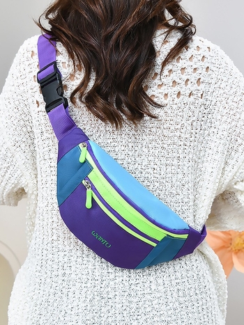 Τσάντα saddle για καθημερινή χρήση, casual μινιμαλιστική υφασμάτινη γυναικεία τσάντα ώμου crossbody, 2025 άνοιξη, στυλ Mix and Match Aesthetics, Υλικό Oxford Cloth, κλείσιμο με φερμουάρ, εσωτερικά τσεπάκια για κινητό και έγγραφα, μάρκα NENGNING