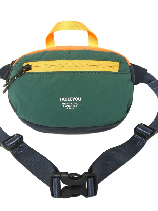 Krosbody soma telefona, neilons, rāvējslēdzējs, telefona kabata, dokumentu kabata, poliesteras odere — pilsētas minimālisma stils