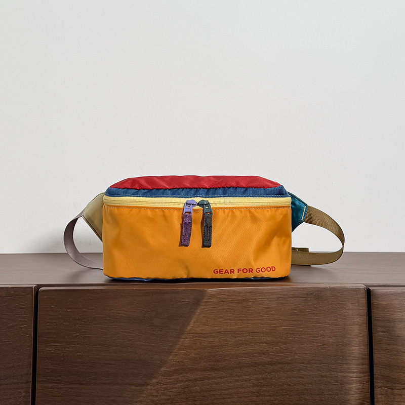 Nailoninė krūtinės/juosmens krepšys 3L su užtrauktuku kišene