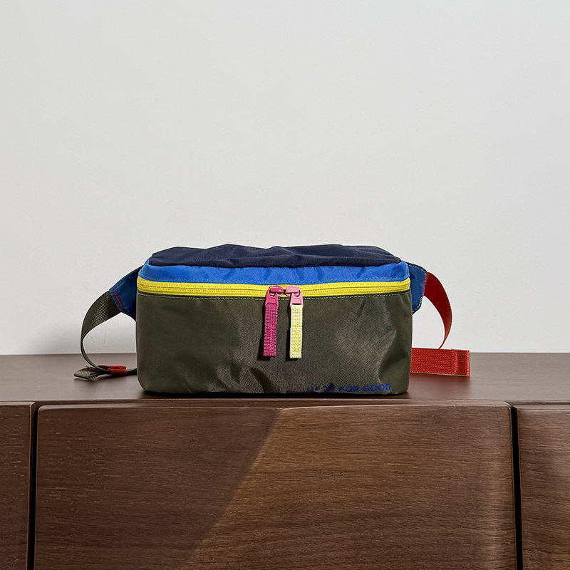 Nailoninė krūtinės/juosmens krepšys 3L su užtrauktuku kišene