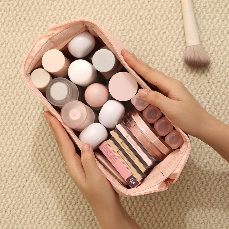 Beilian RH2539 Sulankstomas kosmetikos saugojimo krepšys – Didelė talpa, kelioniniai tualeto reikmenys ir makiažas, poliesteris