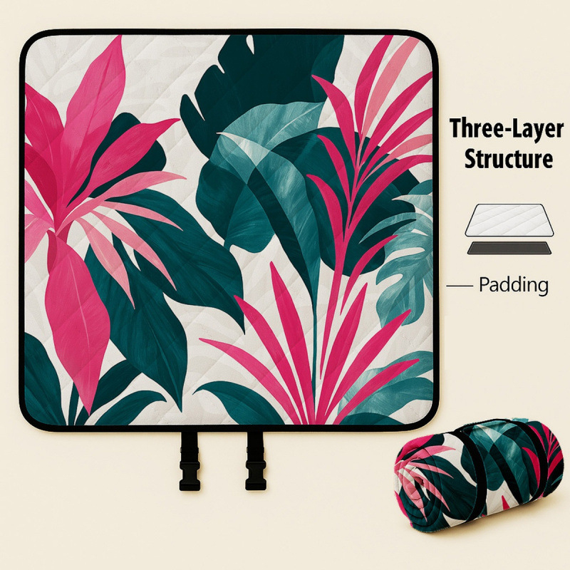 Αναδιπλούμενο χαλάκι πικνίκ με λαβή – Επτά σε ένα