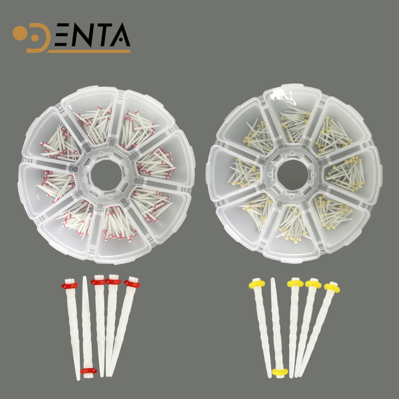 Дентален влакнест пост кит за кореново лечение - Root Canal Restorative Glass (Марка: Denta; За възрастни; Код: Dt-fp-01r; Категория: Други химикали за устна хигиена)