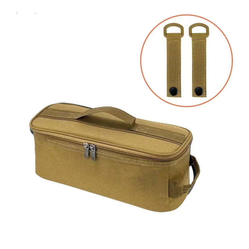 Τακτική τετράγωνη θήκη αποθήκευσης για υπαίθριες δραστηριότητες, 18 L, Oxford ύφασμα, φορητή και ανθεκτική στη σκόνη