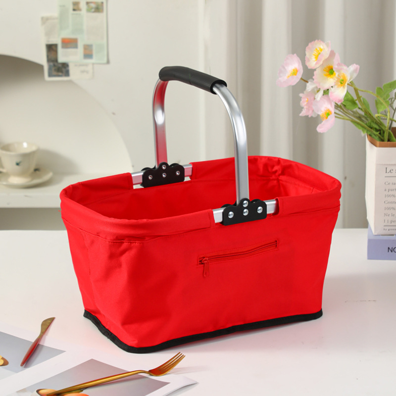 Shuyou αναδιπλούμενο καλάθι αγορών από Oxford ύφασμα – φορητό, χωρητικότητας 26, μοντέλο αναδιπλούμενο