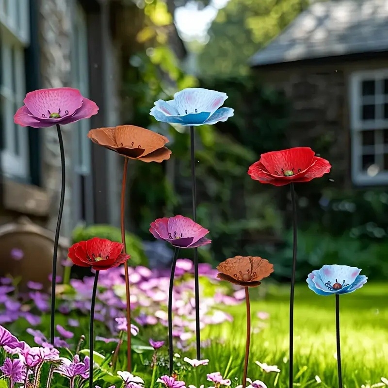 Μεταλλική στήριξη λουλουδιών κήπου — σιδερένιο χειροποίητο διακοσμητικό εξωτερικού χώρου για οικία, κήπο και πλατεία. Στυλ: ευρωπαϊκό, αμερικανικό, κλασικό, μοντέρνο