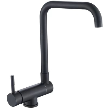 Virtuvės čiaupas iš nerūdijančio plieno, modelis 7875, vertikalus montavimas, keraminis vožtuvo patronas